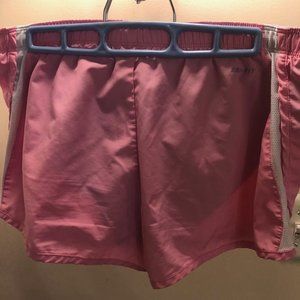 Nike Dri Fit Pink Running Shorts